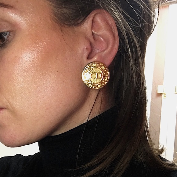 Dior Earrings Vintage - Picture 1 of 4